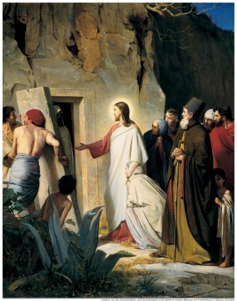 Graphic - The Raising of Lazarus